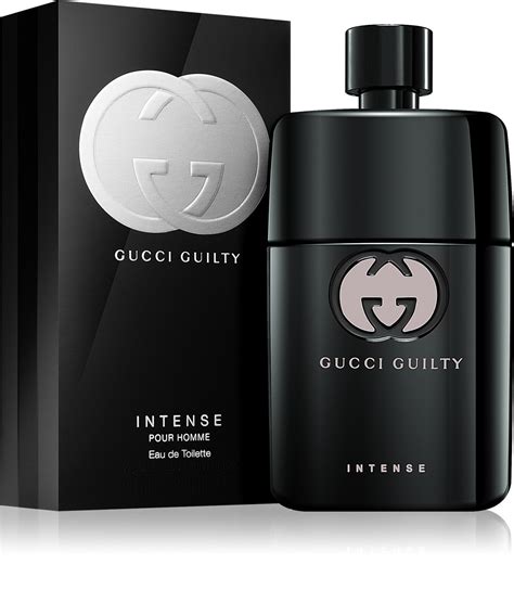 eau de toilette heren gucci intense|Gucci guilty essence pour homme.